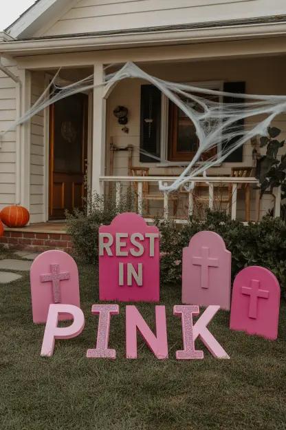 Pink Tombstones
