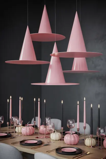 Pink Witch Hats