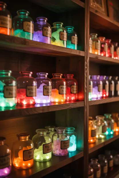 Potion Bottles Display