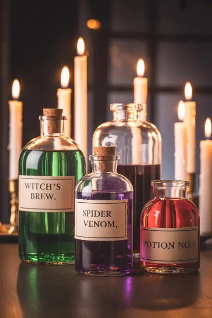 Potion Bottles and Jars