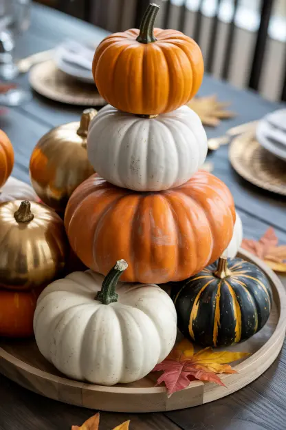 Pumpkin Centerpieces