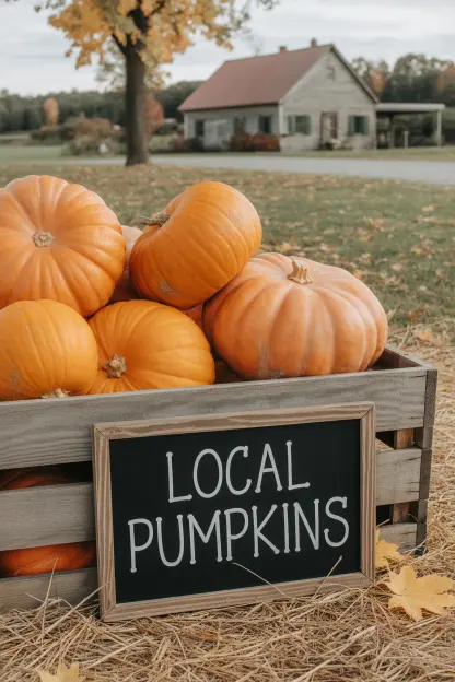 Pumpkins from Local Farms