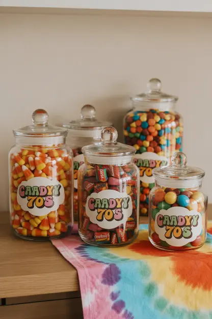 Retro Candy Jars