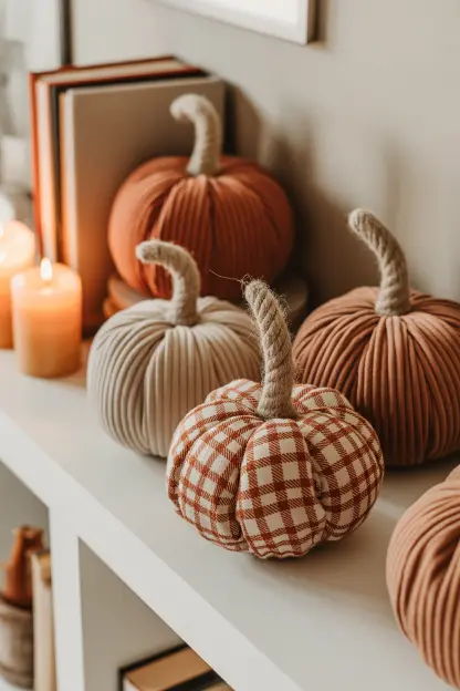 Reusable Fabric Pumpkins