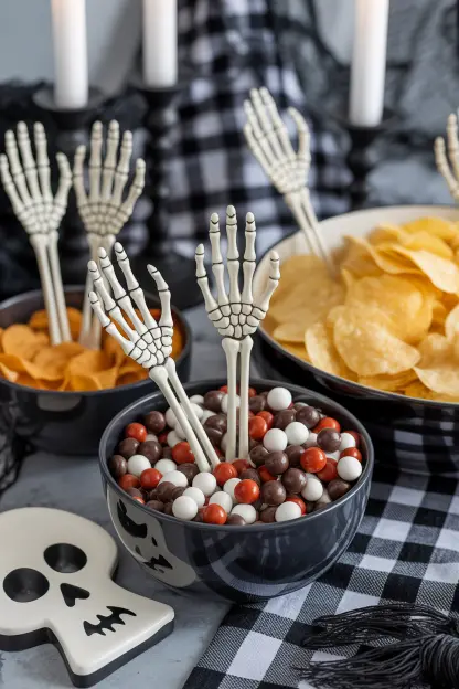 Skeleton Hand Utensils