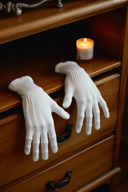 Skeleton Hands from Gloves