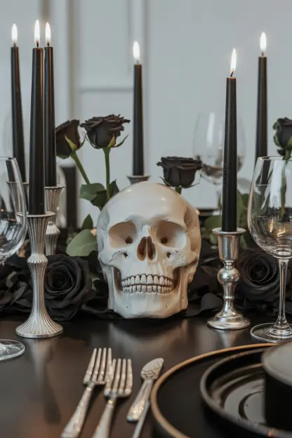 Skulls as Centerpieces