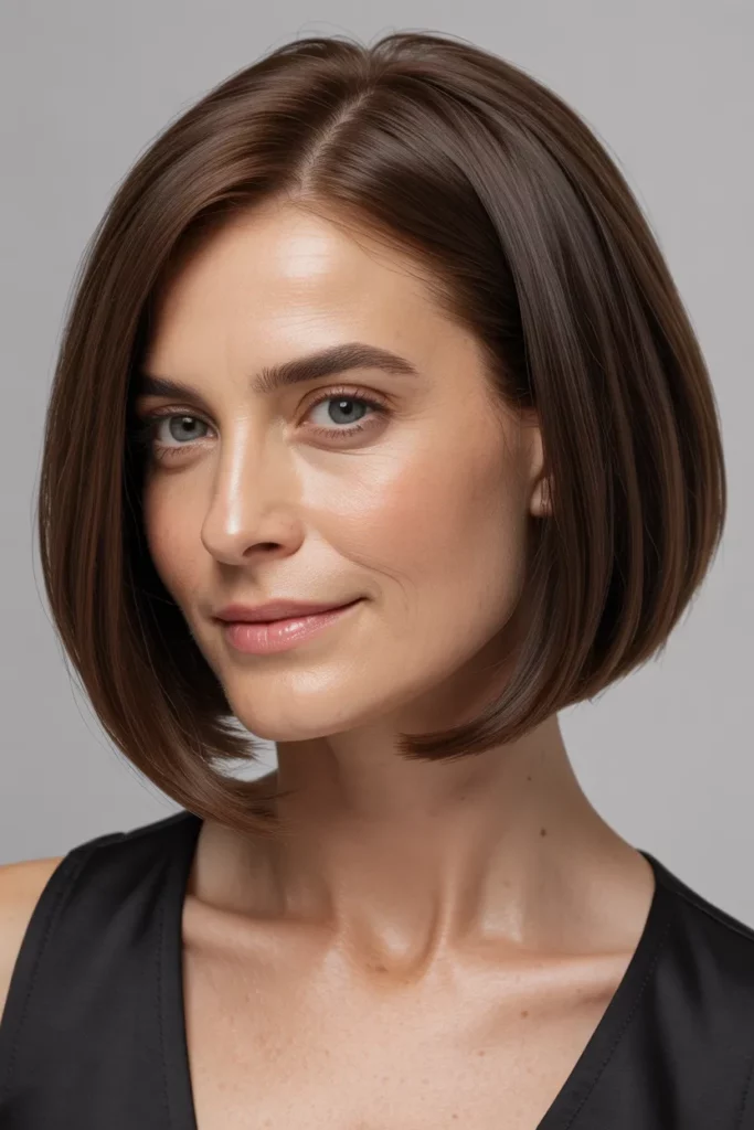 Sleek Straight Bob