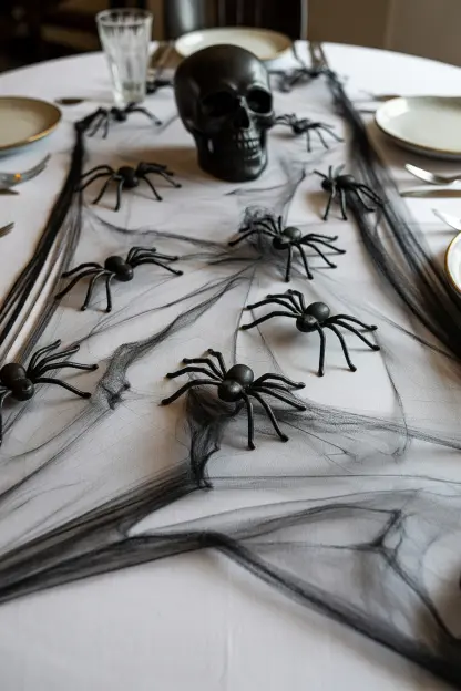 Spider Web Tablecloth
