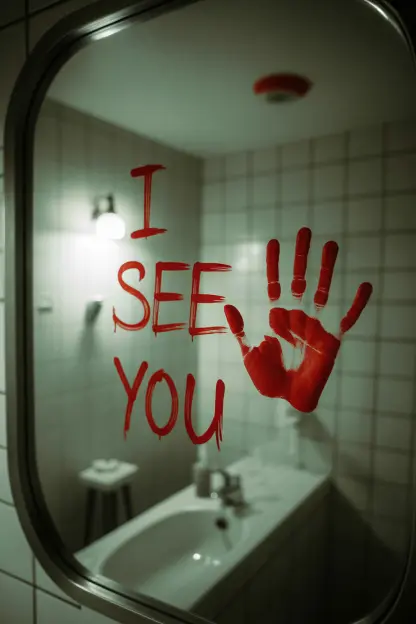 Spooky Mirror Messages