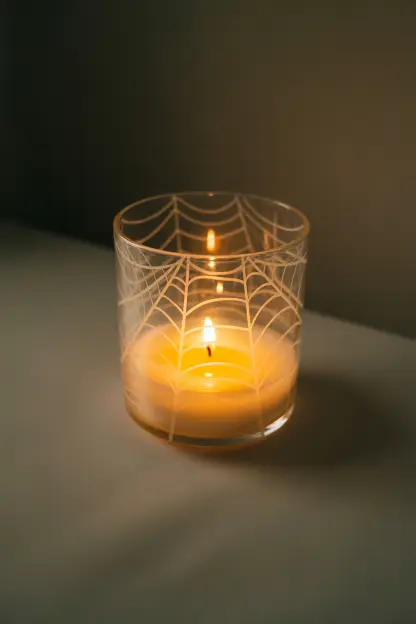 Subtle Spider Web Touches