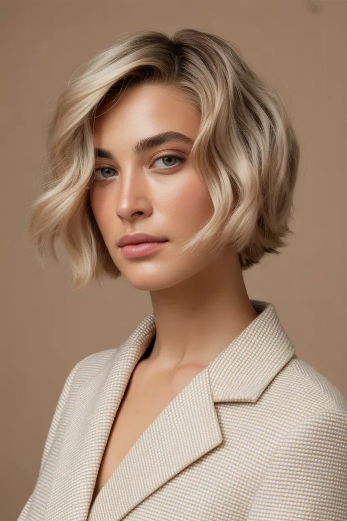 Textured Old Money Bob