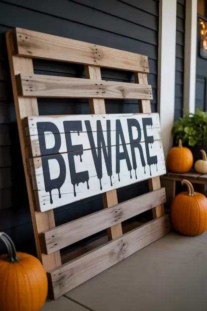 Upcycled Pallet Signs