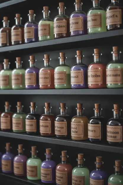 Use Potion Bottles as Décor