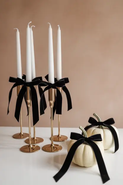 Velvet Ribbon Accents