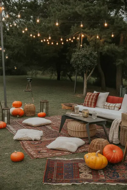 Vintage Rugs for Outdoor Setup