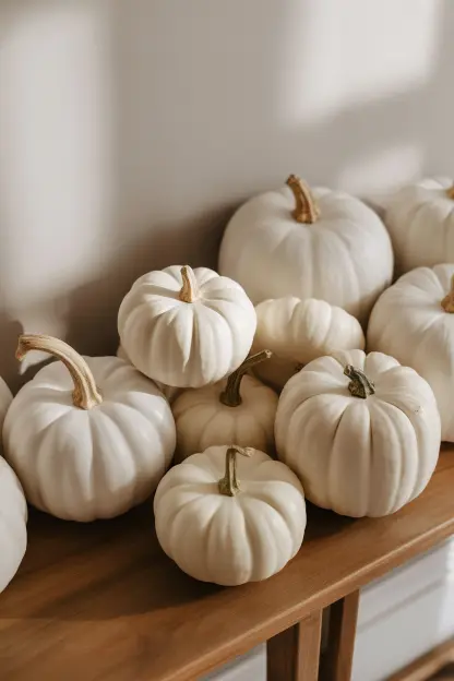 White Pumpkins Everywhere