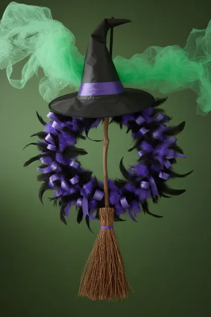 Witch Hat Wreath