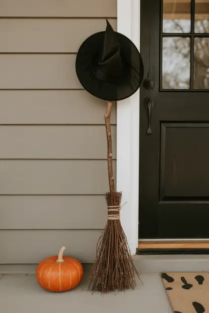 Witch’s Broom Décor