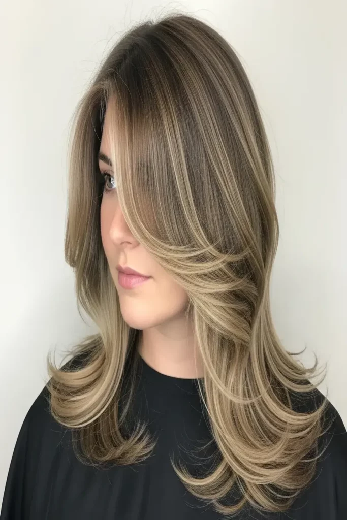 10. Light Brunette with Champagne Highlights 832x1248 1