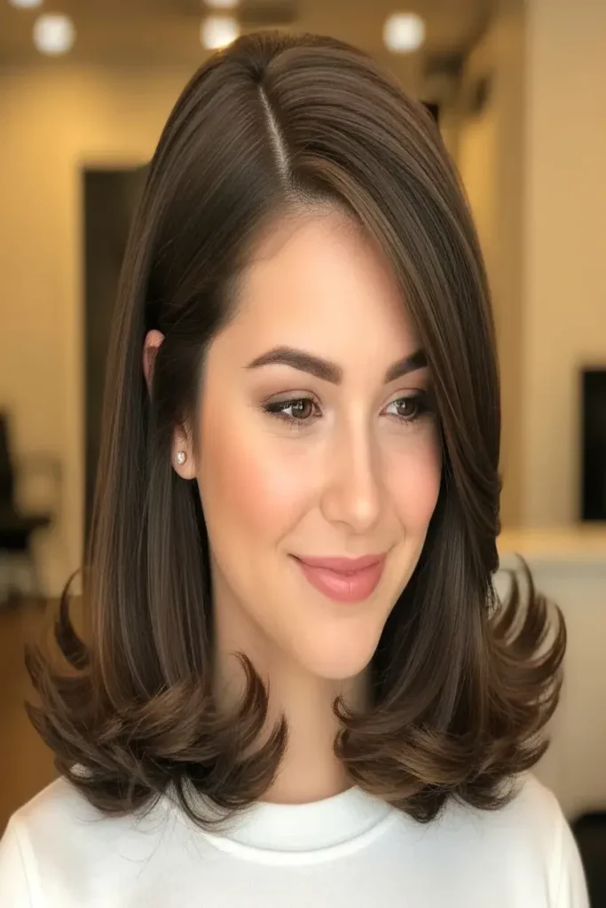 10. Mid Length Hair with Flipped Ends 832x1248 1
