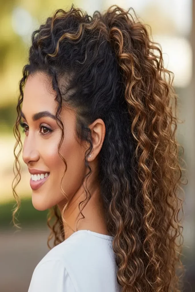 11. High Curly Ponytail 832x1248 1