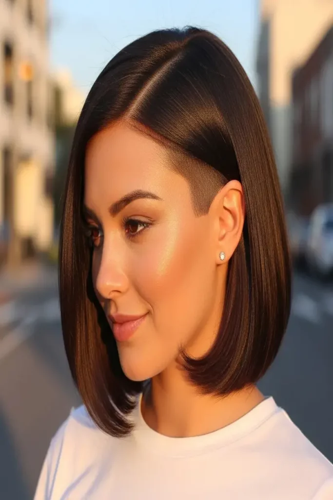 11. Long Bob with Temple Fade 832x1248 1