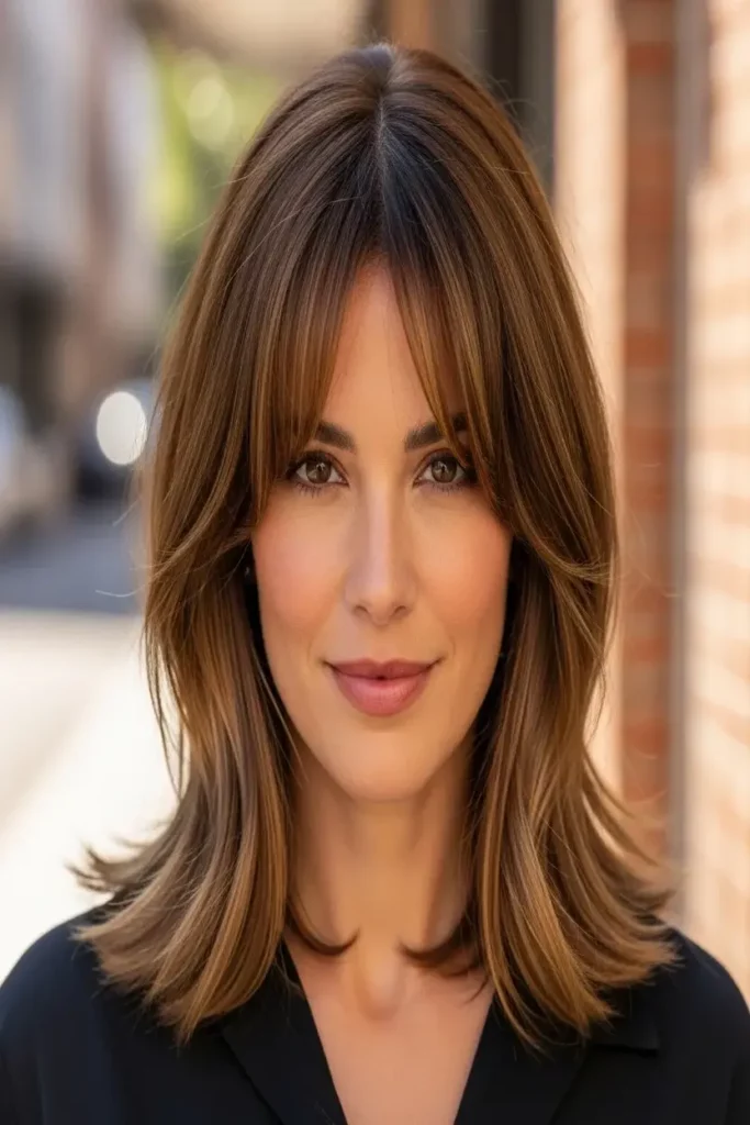 13. Shoulder Length Cut with Curtain Bangs 832x1248 1