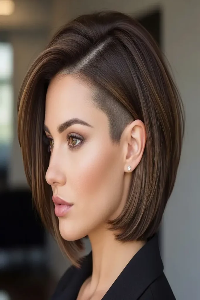 15. Layered Bob with Temple Fade 832x1248 1
