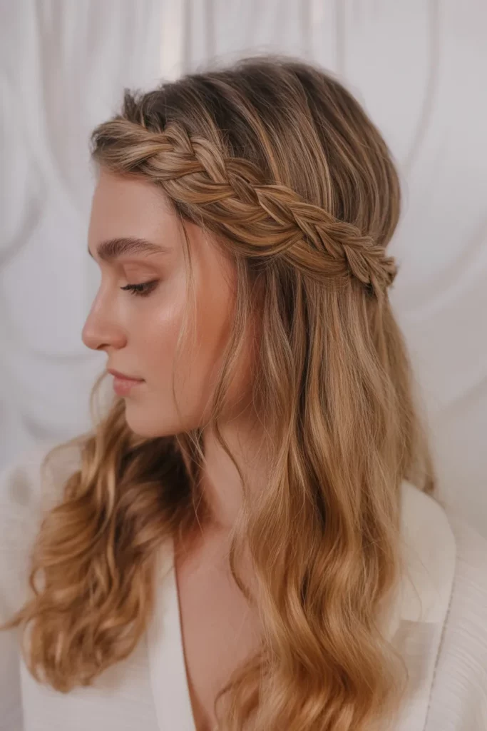 16. Braided Headband Style