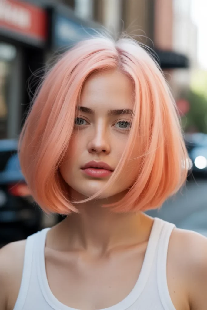 16. Pastel Peach Freshness