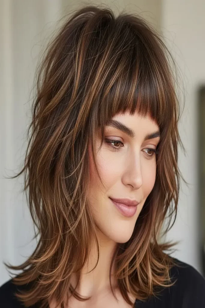 16. Shag with Blunt Bangs 832x1248 1