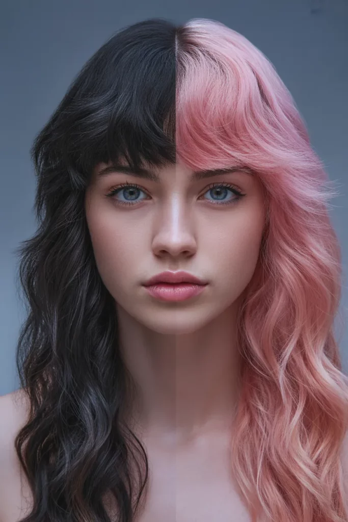 17. Split Dye Contrast