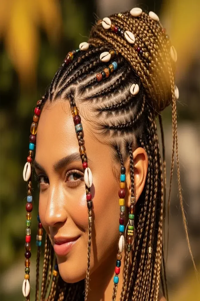 18. Braids with Beads and Shells 832x1248 1
