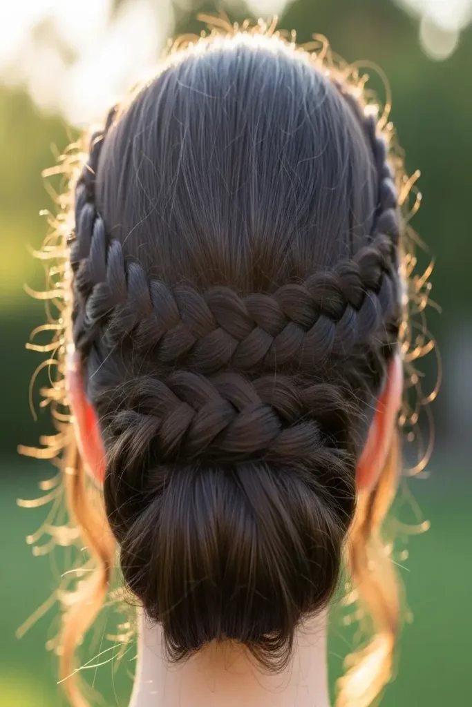 18. Tucked Braided Crown Bun 832x1248 1