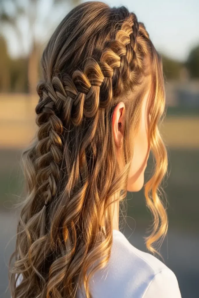 18. Waterfall Braid with Curls 832x1248 1