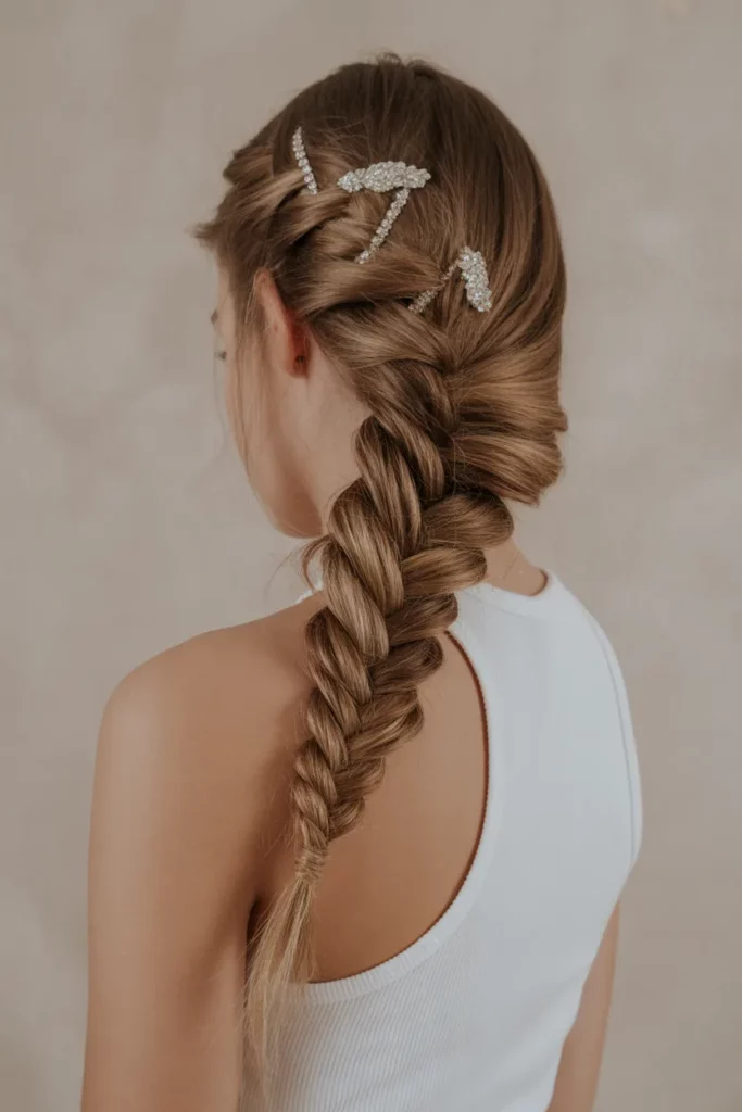 19. Elegant Fishtail Braid