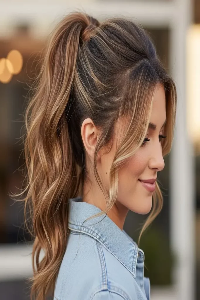2. High Ponytail Waves 832x1248 1