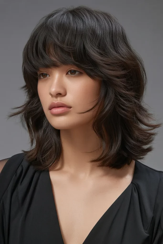 20. Emo Hair with Bold Fringe