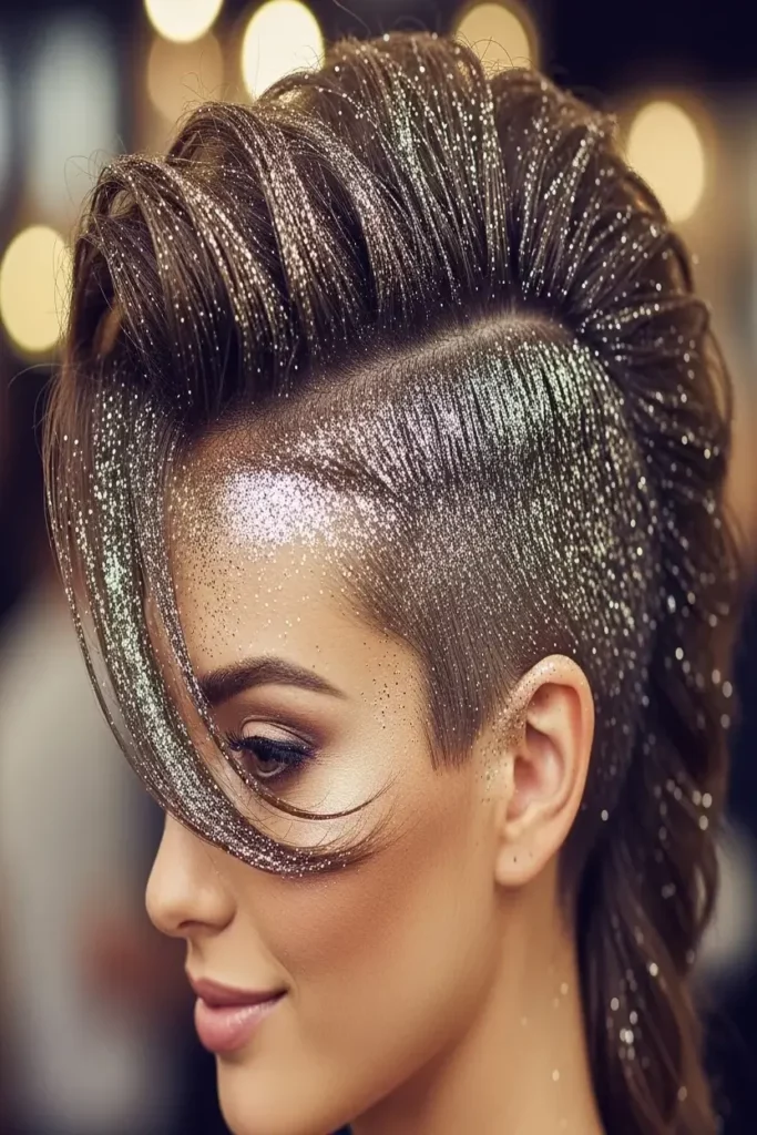 20. Faux Hawk with Glitter 832x1248 1
