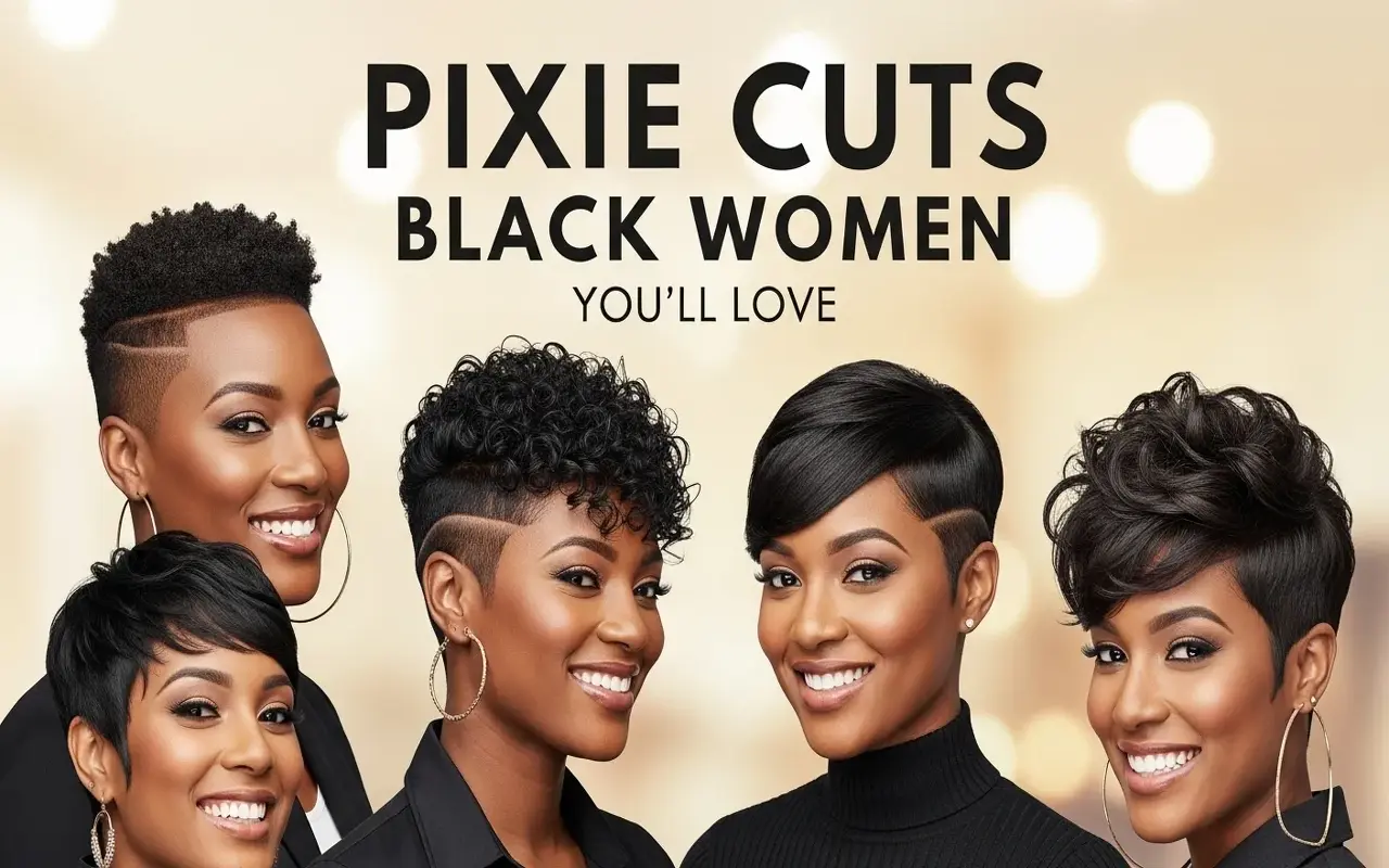 Pixie Cuts Black Women