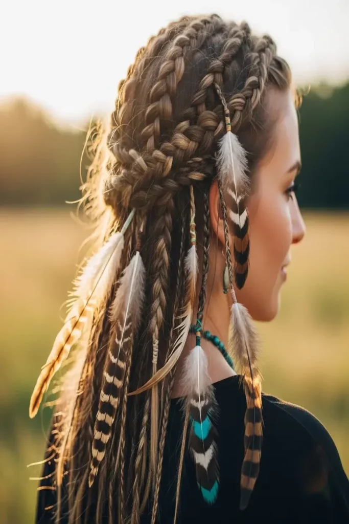 22. Loose Braids with Feathers 832x1248 2