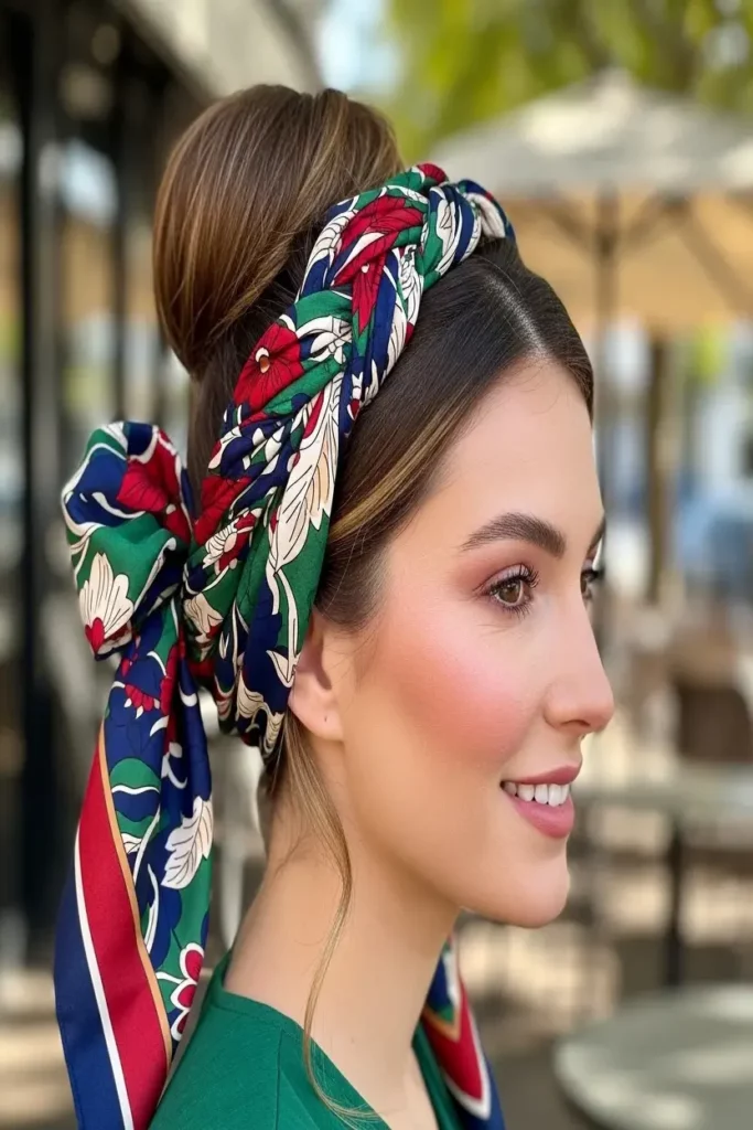 24. Bun with Scarf Accessory 832x1248 1