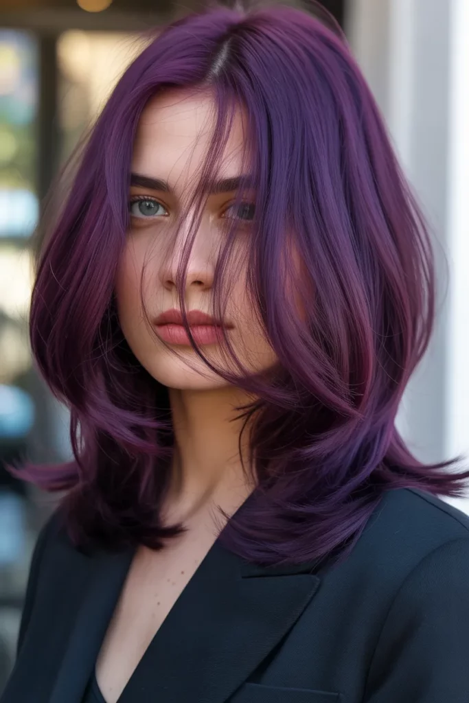 3. Bold Purple Allure