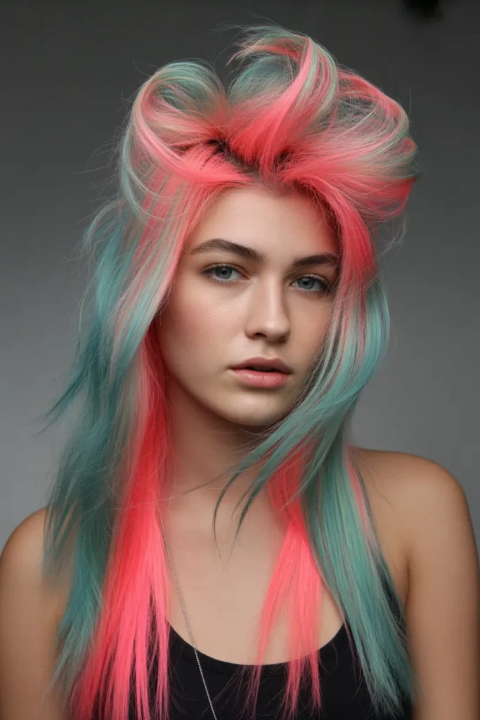 4. Teased Scene Hair with Volume