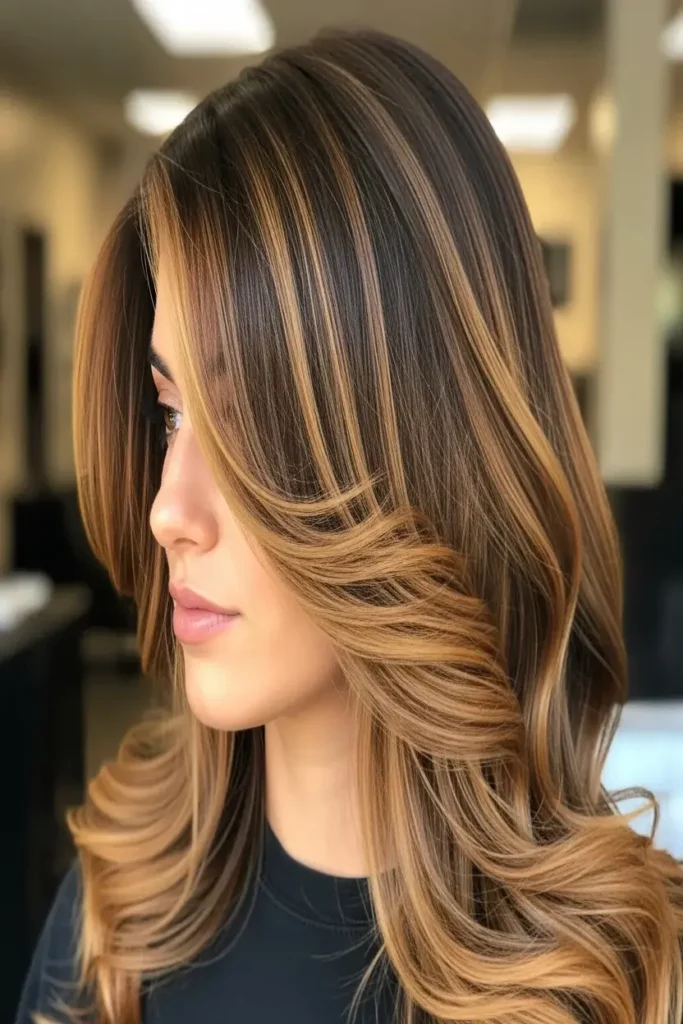 7. Brunette with Toffee Highlights 832x1248 1