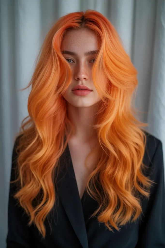 7. Orange Flame Look