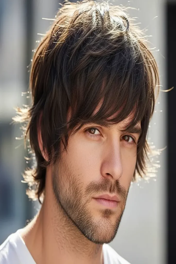 8. Layered Boyfriend Cut with Bangs 832x1248 1