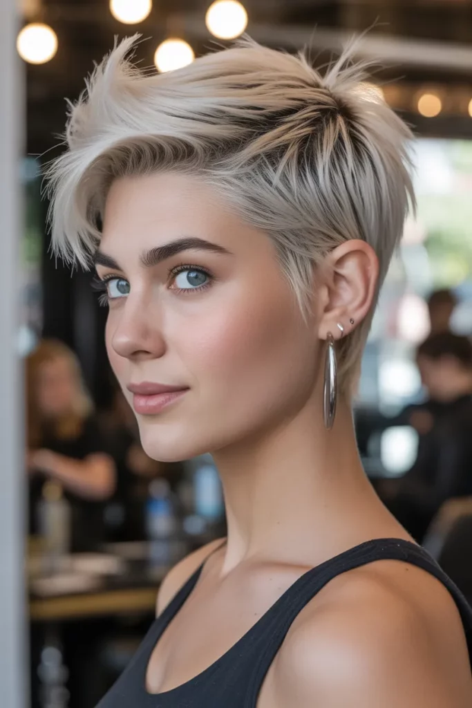 9. Spiky Emo Pixie Cut